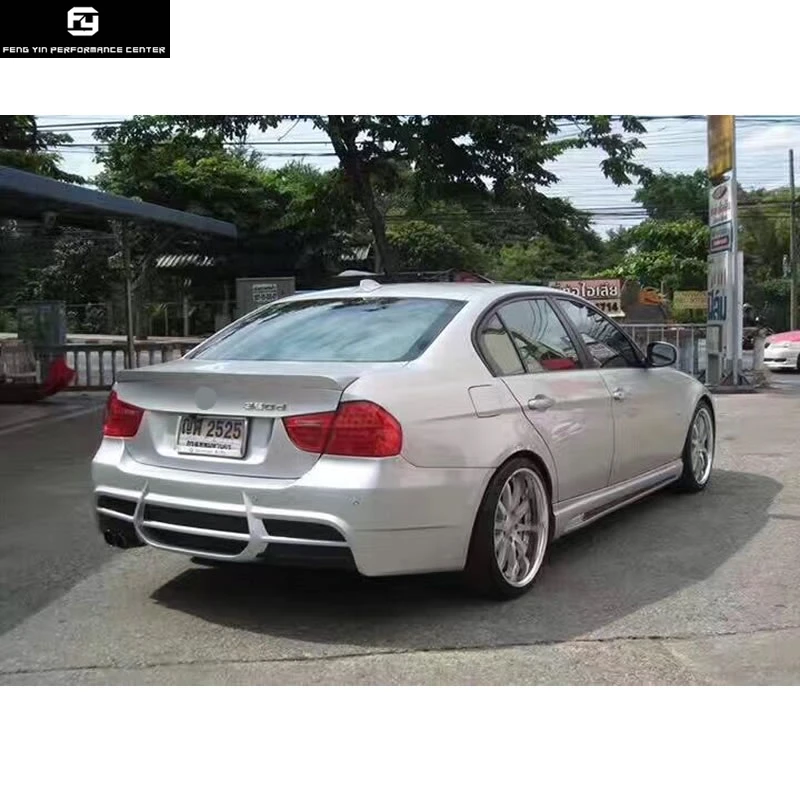 E90 325i WD Stijl Auto body kit FRP Unpainted voorbumper achterbumper Side rokken voor BMW E90 325i 05 -12 E90 325i WD Stijl Auto body kit FRP Unpainted voorbumper achterbumper Side rokken voor BMW E90 325i 05 -12