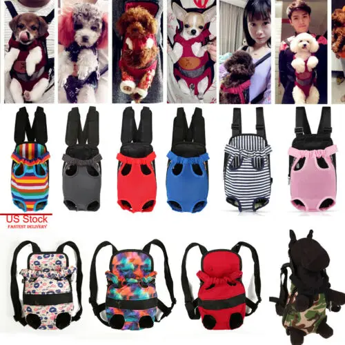 

Limit 100 Hot Pets Carrier Backpack Adjustable Pet Front Cat Dog Travel Bag Leg Out S-XL