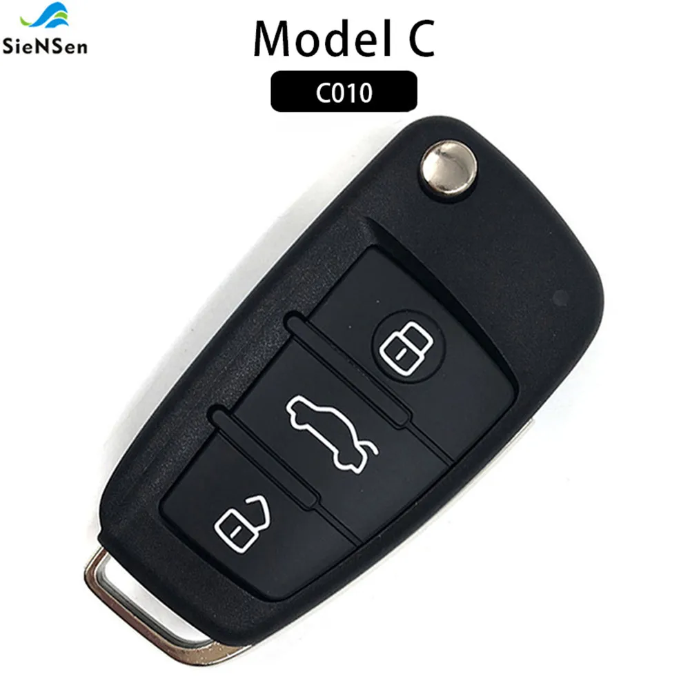 

SieNSen Newest 5pcs/lot 3 Buttons Wireless Auto Electric Remote Control Cloning Gate for Garage Door Car Keys Gate Keys C010