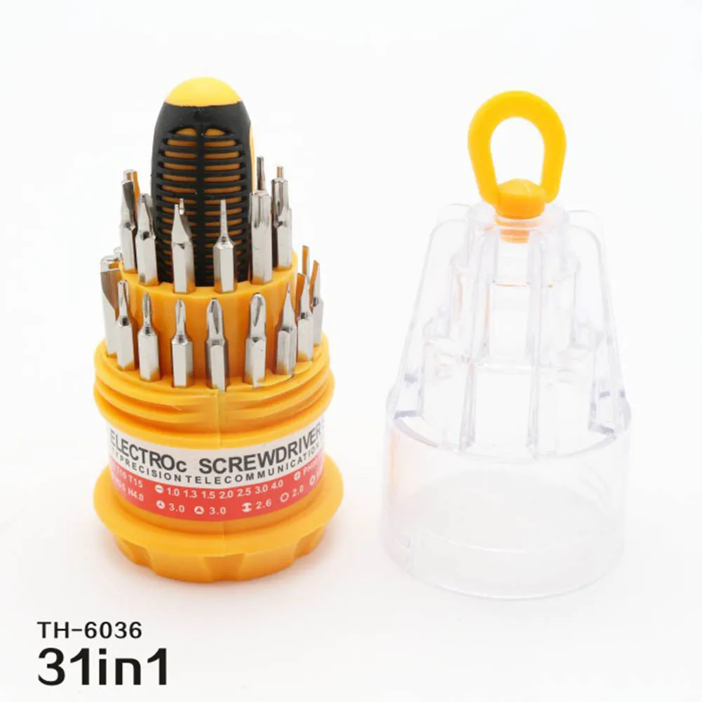 

Precision Screwdriver Security Bit Set with Storage Case Electronic Repair Tool Kit _WK