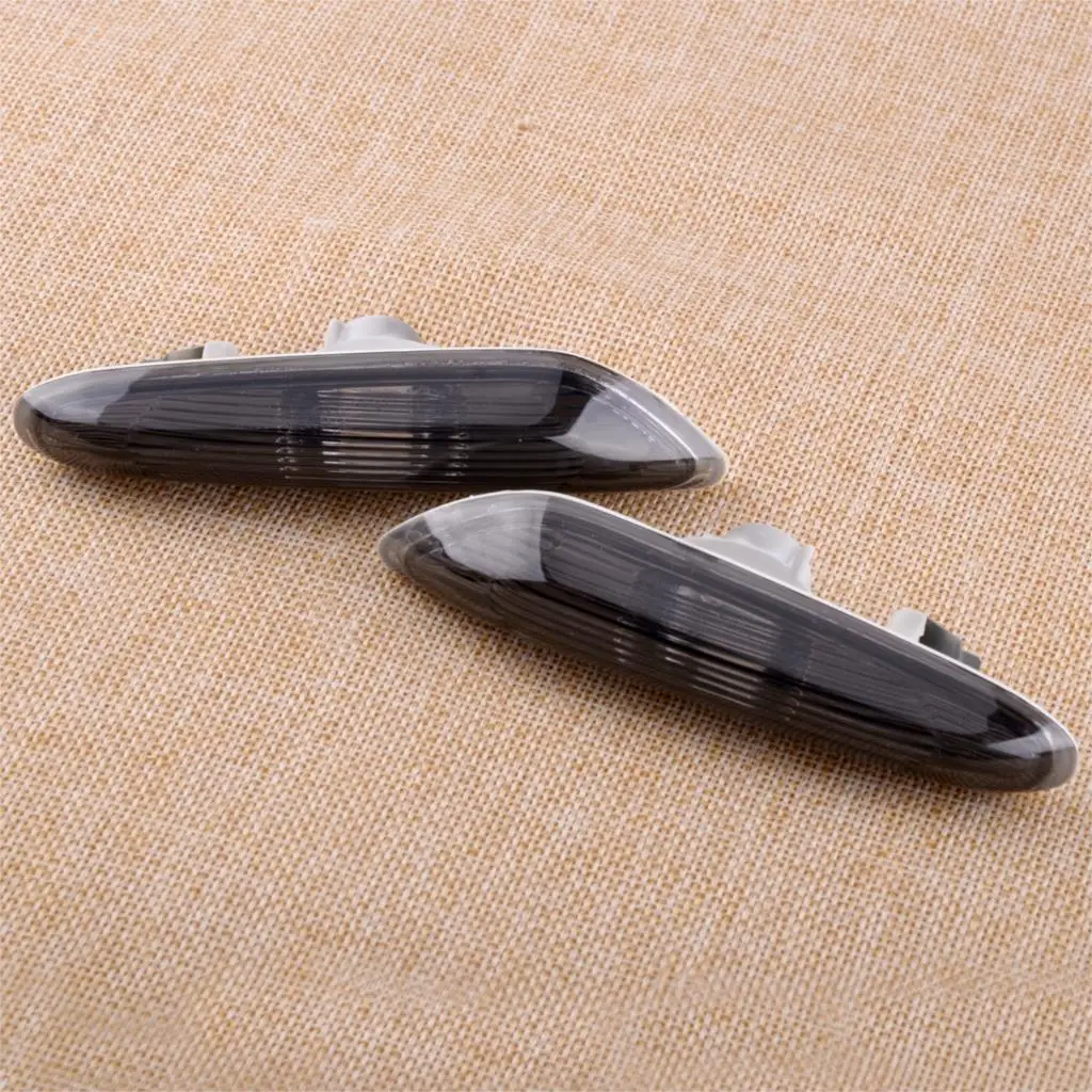 

CITALL 2pcs Car Smoke Side Marker Turn Signal Lights 12V 5W for BMW E90 E91 E92 E93 2006 2007 2008 2009 2010 2011