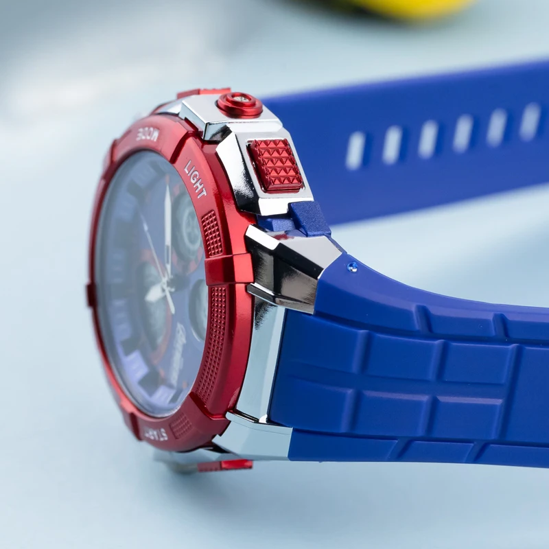 Disney Marvel Avengers Men Sports Watches Student Multifunctional 5ATM Waterproof Watch Man Supper Hero Rubber LED Watches Disney Marvel Avengers Men Sports Watches Student Multifunctional 5ATM Waterproof Watch Man Supper Hero Rubber LED Watches