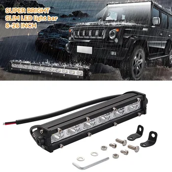 

New 8inch LED Work Light Bar Waterproof Anti-dust Lamp Bar for Off Road