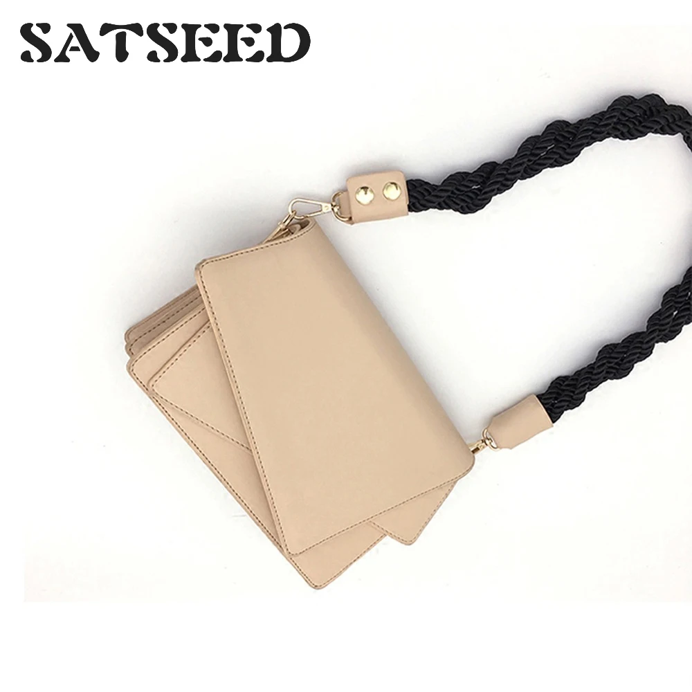 

2019 New Korean Version Fashion Irregular Shape Single Shoulder Crossbody Bag Ins Style Minimalism Envelope String Strap Cover