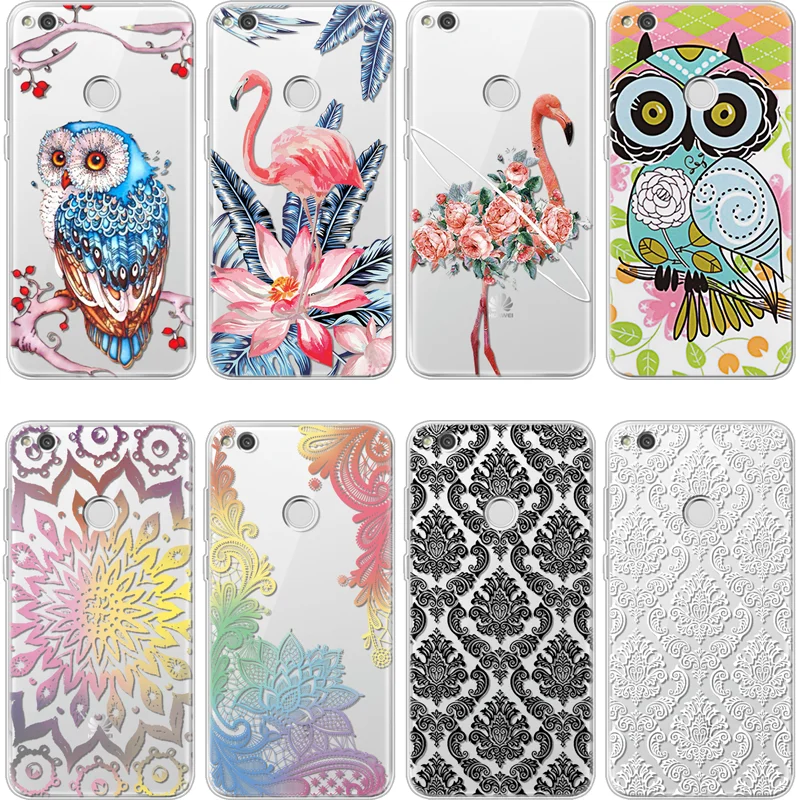 

For Huawei Honor 4C 4X 5C 5X 6 6A 6C 6X 7 7A 7i 7C 7X 8 8X 9 9 Lite V9 Play 10 V10 soft owl Bird TPU Cover For Honor 7A Pro Case