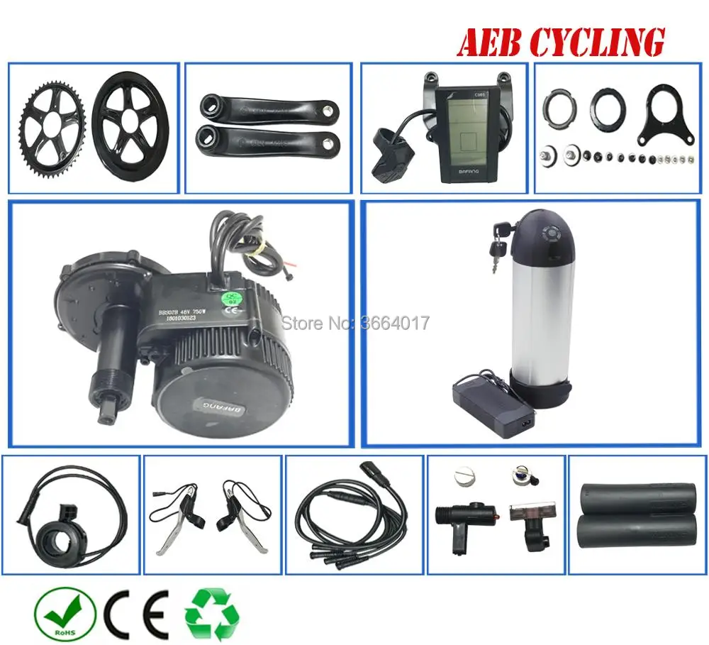 Bafang среднемоторный Привод комплекты BBS01B 36 V 250 W Средний кривошипный двигатель с 36 V 10Ah высокой мощности литий-ионный Тип бутылки аккумулятор ... Bafang среднемоторный Привод комплекты BBS01B 36 V 250 W Средний кривошипный двигатель с 36 V 10Ah высокой мощности литий-ионный Тип бутылки аккумулятор ...