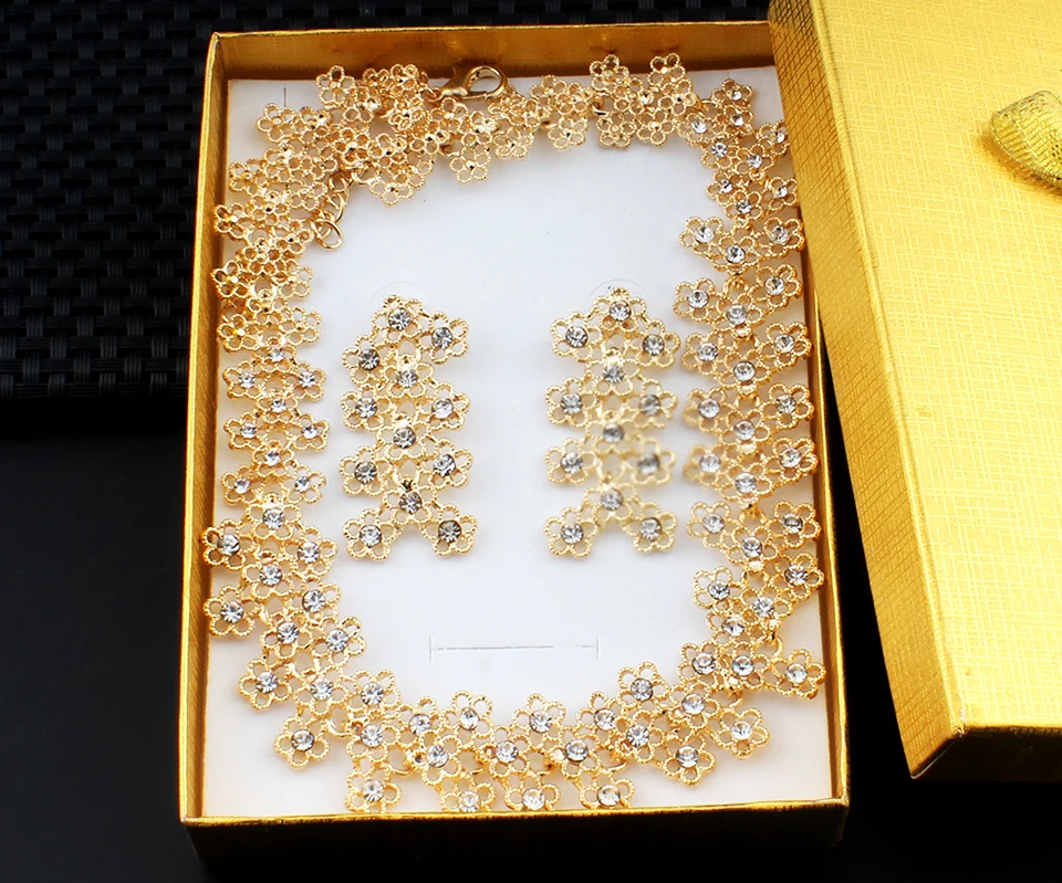 Jiayijiaduo серебряный цвет имитация жемчуга набор украшений для женщин Свадебные украшения ожерелье серьги подарок изысканная коробка Прямая поставка