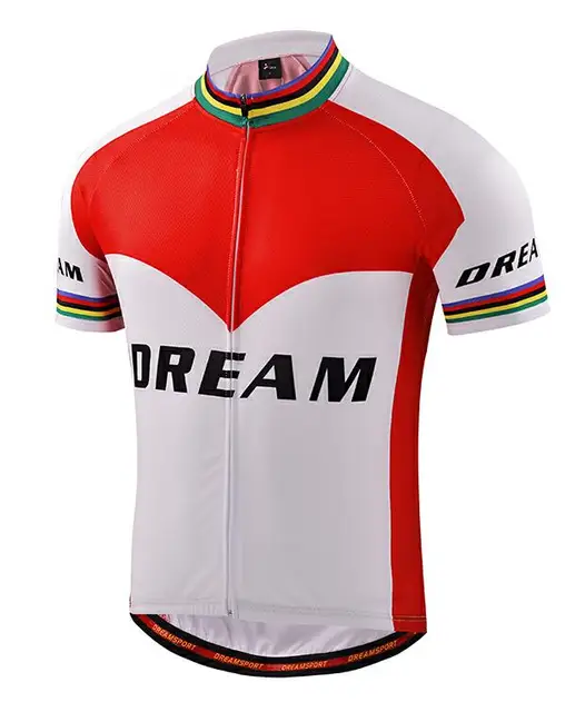 DREAMSPORT Plain Cycling Jersey XXXL 4XL 5XL Bike Jersey for Men Custom