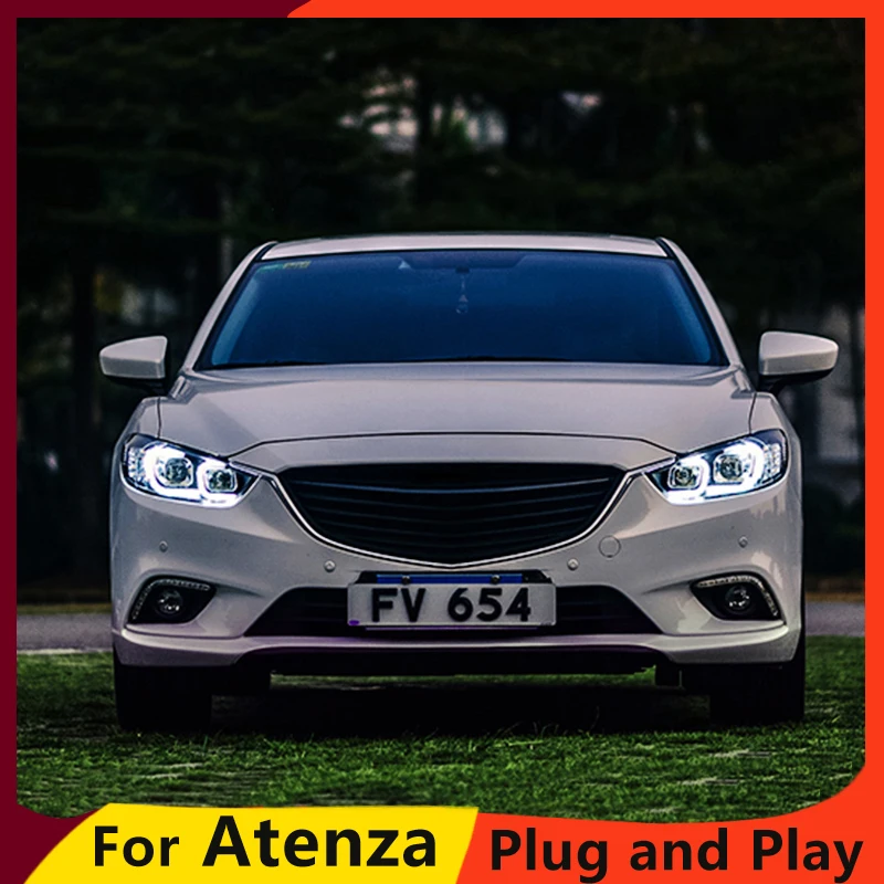 Автостайлинг KOWELL для Mazda 6 фар 2015 Новинка Mazda6 Atenza светодиодный ные фары