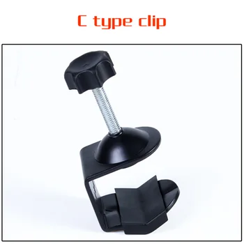 

Yuguang Photo Studio Accessories C type clip copper head photography light clip camera screw interface top quality