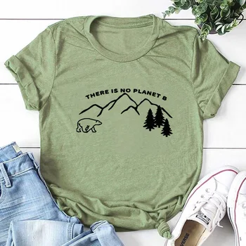 

THERE IS NO PLANET B newest Summer Funny T-Shirt Climate change shirt march for science tee stop global warming earth day Shirt