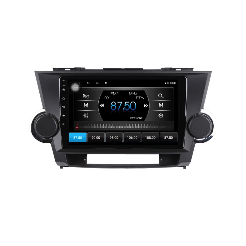 Perfect 10" 4G RAM 2.5D IPS 8 Core Android 9.1 Car DVD Multimedia Player GPS For Toyota RAV4 2007-2010 2011 2012 audio radio navigation 20