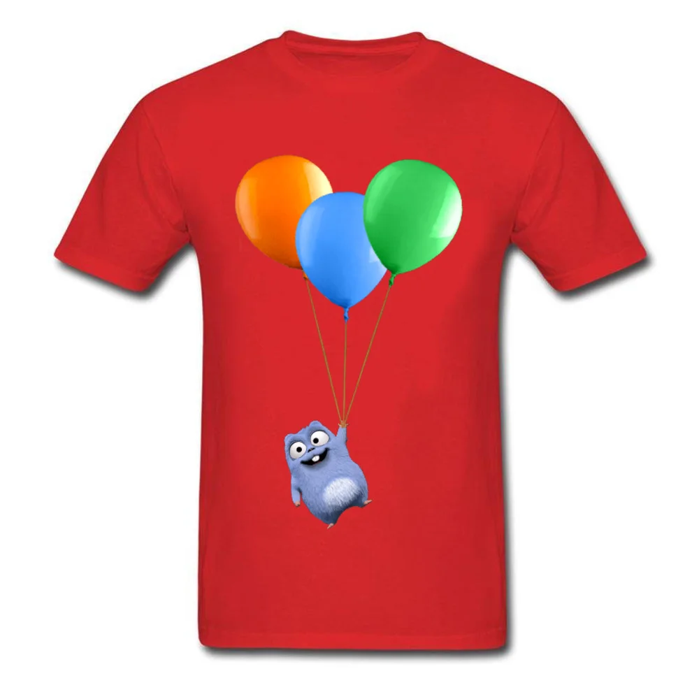 Lemming Attached To Balloons_red