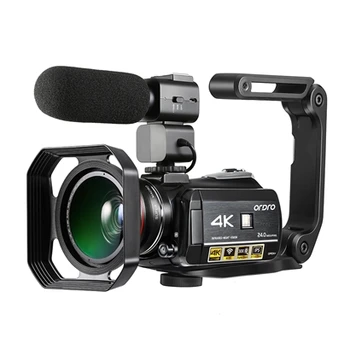 

ordro UHD 4k WIFI 24MP digital video camera with 3.0'' Touch display wifi night vision digital video camcorder Hot shoe