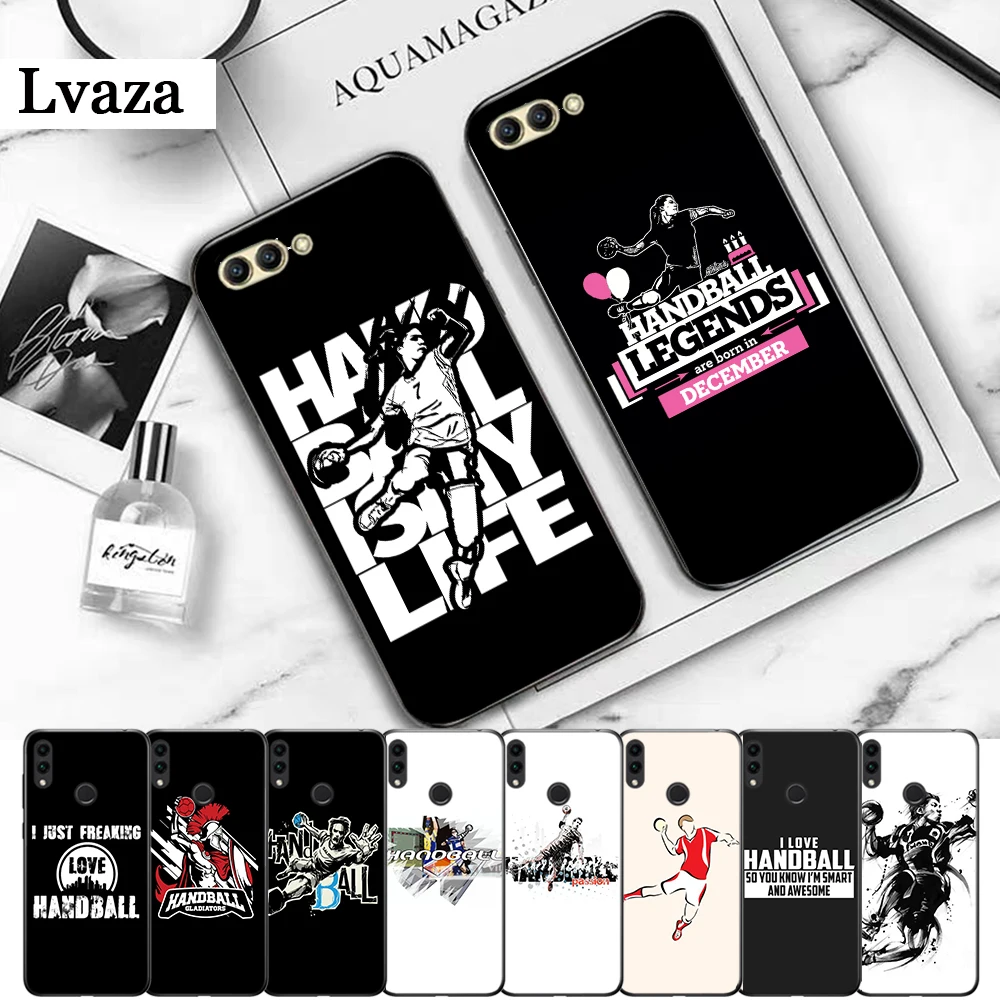 

Lavaza Handball Luxury High-end Protector Silicone Case for Huawei Honor 6A 7A 3GB Pro 7X 8 Lite 8X 8C 9 Note 10View 20 9X