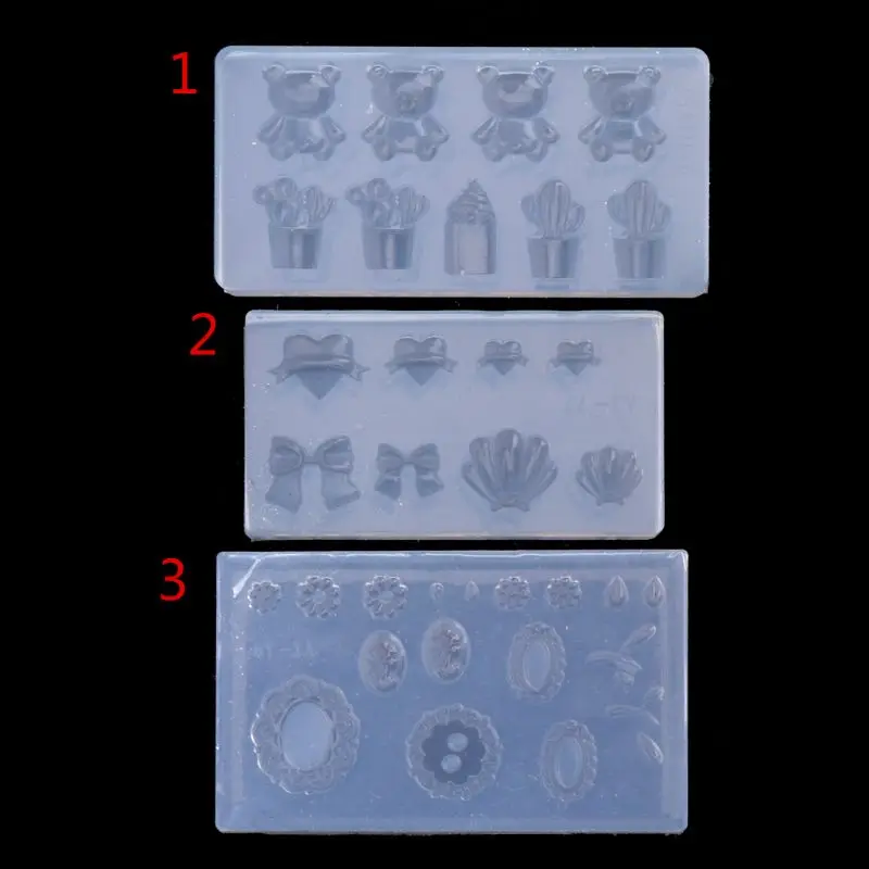 

Queen Head UV Gel Silicone Nail Art Mold Expoy Resin Cabochon Jewelry Craft Mold