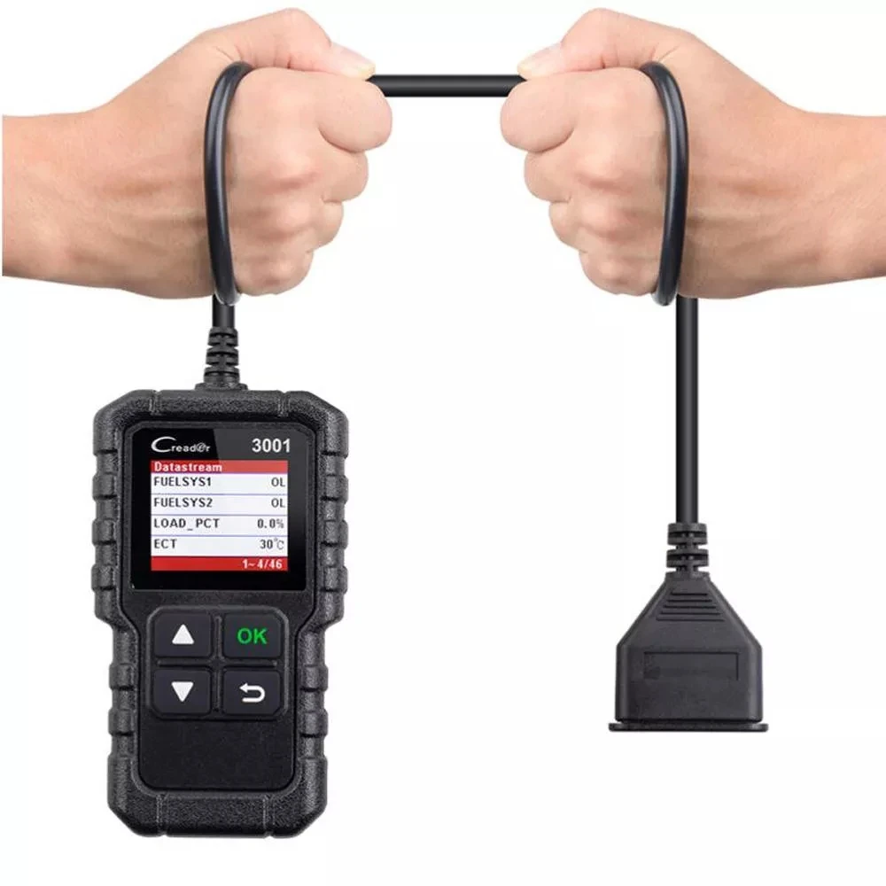 

X431 Creader 3001 Full OBD2 OBDII Code Reader Scan tools CR3001 OBDII Car Diagnostic tool PK AD310 ELM327 OM123 Scanner