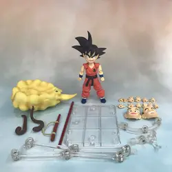 Son Goku Dragon Ball Z СВЧ подвижные молодой Гоку Вегета 14 см фигурку модель игрушка в подарок