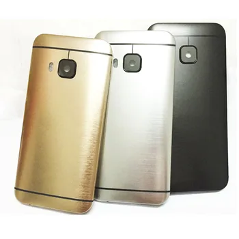

New Original Back Cover For HTC One M9 Rear Housing Back Battery Cover Door Case+Power Volume Button+Camera Flash Lens Glass