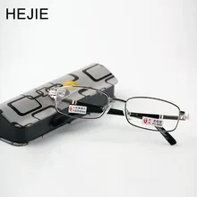 Высококачественная мужская оправа из сплава с антибликовым покрытием, высокопрозрачное стекло для чтения, стекло es Strength+ 1,0+ 1,5+ 2,0+ 2,5+ 3,0+ 3,5+ 4,0 Y1164