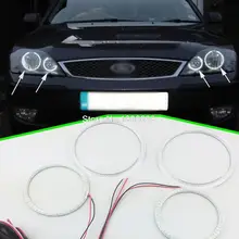 Супер яркий 7000 к белый 3528 smd led Ангельские Глазки halo Кольца для автомобиля Стайлинг для FORD Mondeo MK3 2001 2003 2004 2005 2006 2007