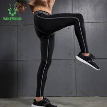 Мужские спортивные легинсы для бега, спортивная одежда для мужчин, спортивные компрессионные штаны для занятий спортом, Hombre
