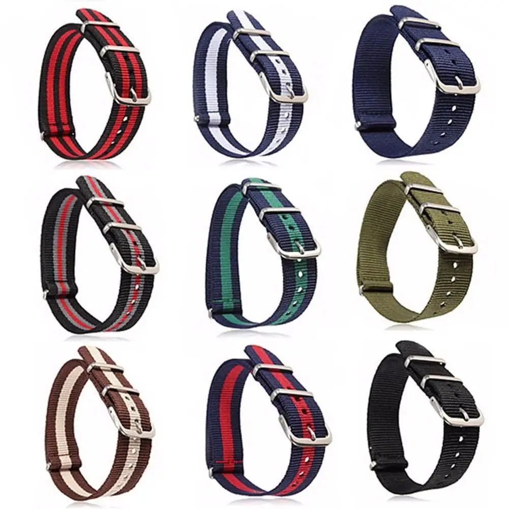 

18mm/20mm Adjustable Durable Nylon Wrist Watch Band Strap Replacement Tool hot