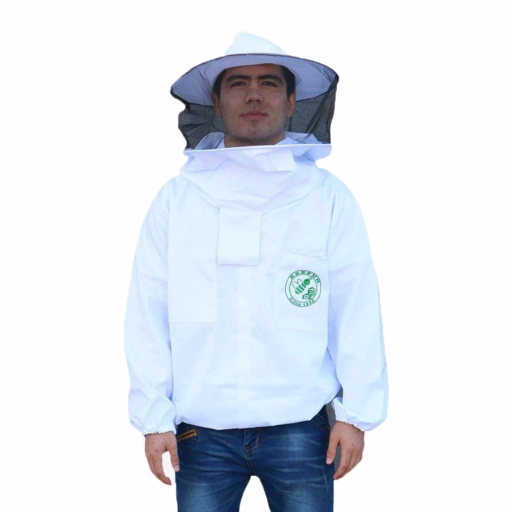Beefun вентилируемый Натяжной фехтования вуаль куртка защитная одежда три слоя воздуха через безопасность пчела костюм Apiculture Equipement