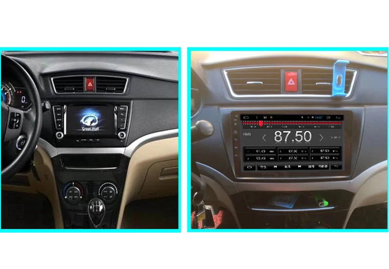 Cheap Android 7.1 car multimedia for Great Wall Voleex C30 2017-2018 with gps radio WIFI Bluetooth HD 1024*600 4