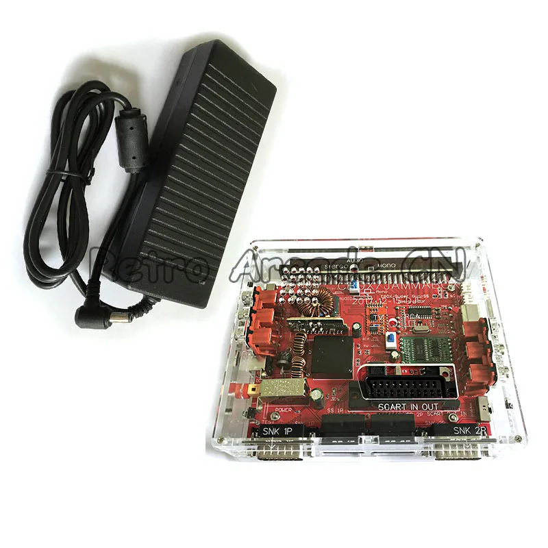 CBOX JAMMA коробка Конвертер доска в Saturn DB15P Joypad SNK геймпад SCART выход с адаптером питания для JAMMA PCB IGS материнская плата