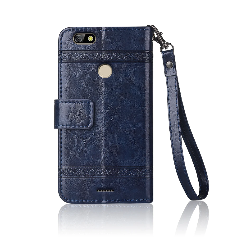 Кожаный чехол книжка для BQ 5500L Advance Fundas с цветочным принтом 100% специальный кошелек