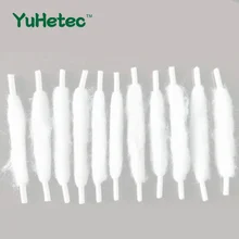 100PCS YUHETEC 100mm Shoelace like assembly Oil guide cotton Swabs for E-Cigarette 100PCS YUHETEC 100mm Shoelace like assembly Oil guide cotton Swabs for E-Cigarette