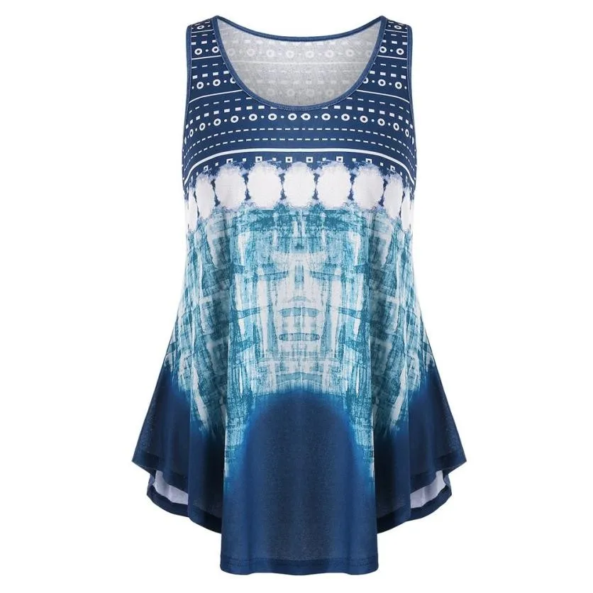 best plus size tie dye curved hem tank top best plus size tie dye curved hem tank top