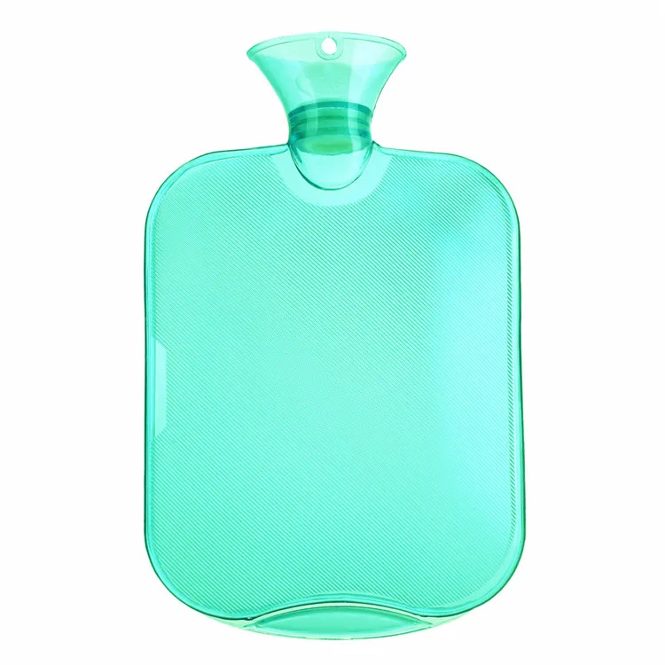 2000 мл Классический ПВХ мешок бутылки горячей воды Бутылка горячей воды мешок взрывозащищенный мешок горячей воды - Цвет: Green