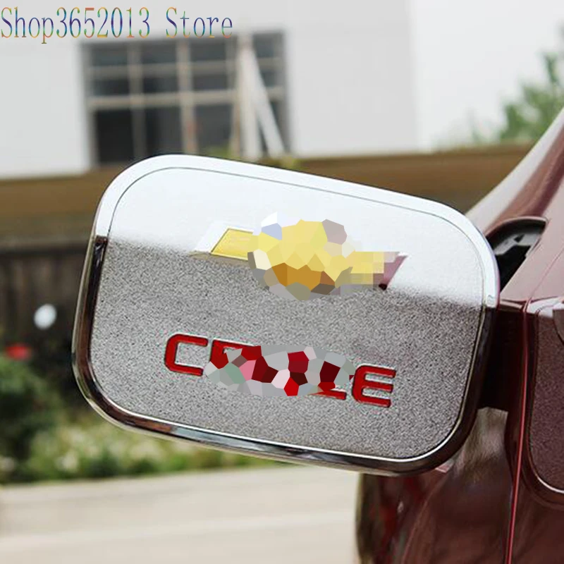 

For Chevrolet Cruze 2017 2018 ABS Chrome Fuel Cap Oil Tank Cover Trim 1pcs car styling accessories