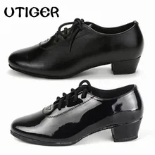 Черные матовые мужские, детские, для современных бальных танцев, танго, латинских танцев, обувь на каблуке 2,5 см, 3 см, 4 см, для женщин, мужчин, детей, мальчиков, танцевальная обувь WD259