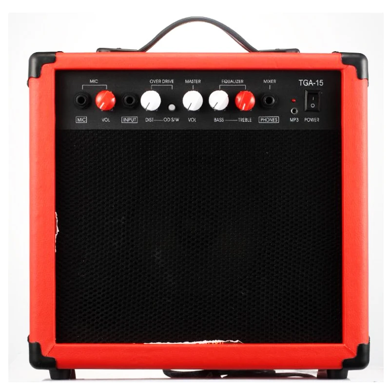 Top Quality 20W Mini Portable Amplifier Amp With 6.5 Inches Electric Guitar Speaker Microphone Speaker GP22 Top Quality 20W Mini Portable Amplifier Amp With 6.5 Inches Electric Guitar Speaker Microphone Speaker GP22