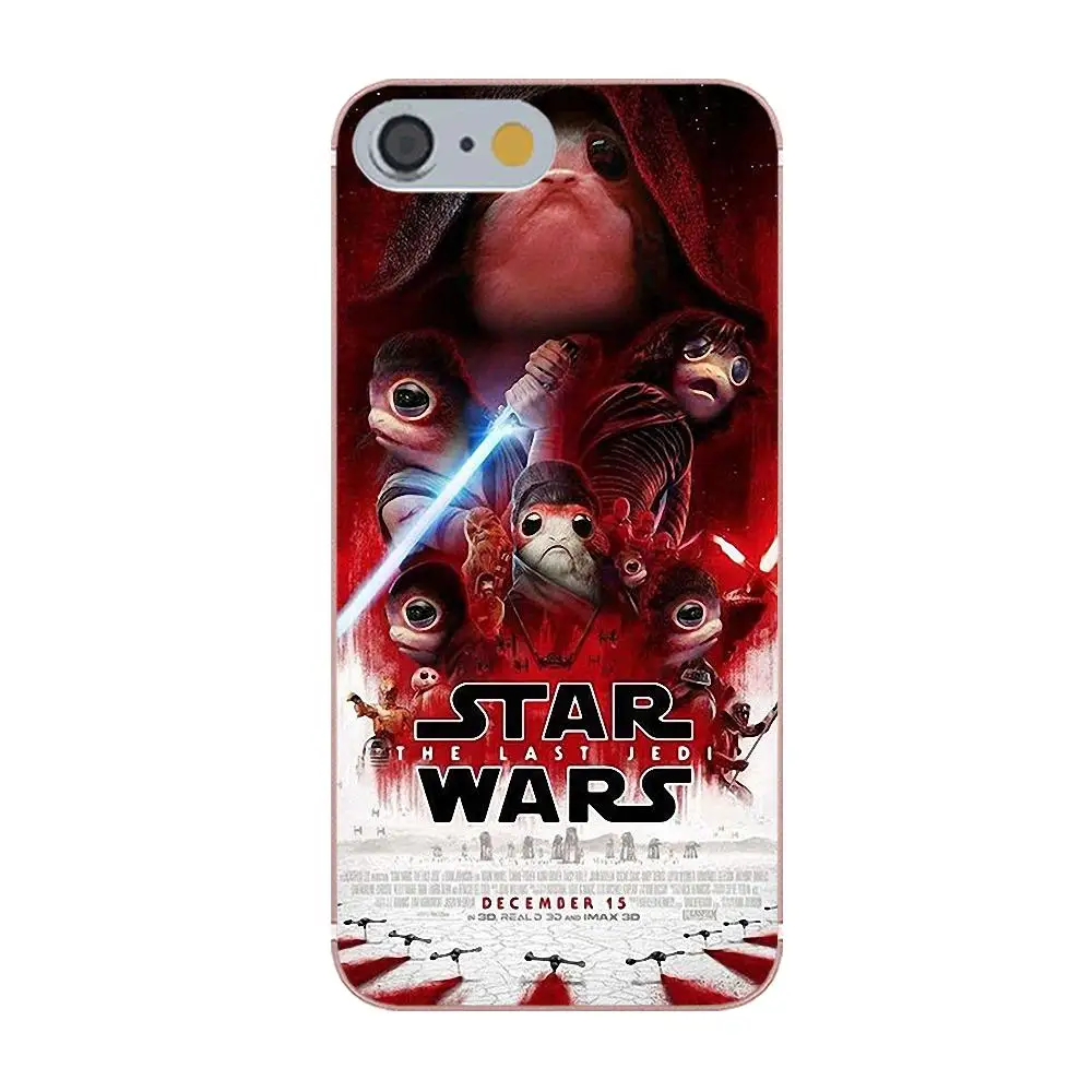 Мягкая Капа Star Wars The Last Jedi Porgs для HTC Desire 530 626 628 630 816 820 One A9 M7 M8 M9 M10 E9 Plus U11 Moto G G2