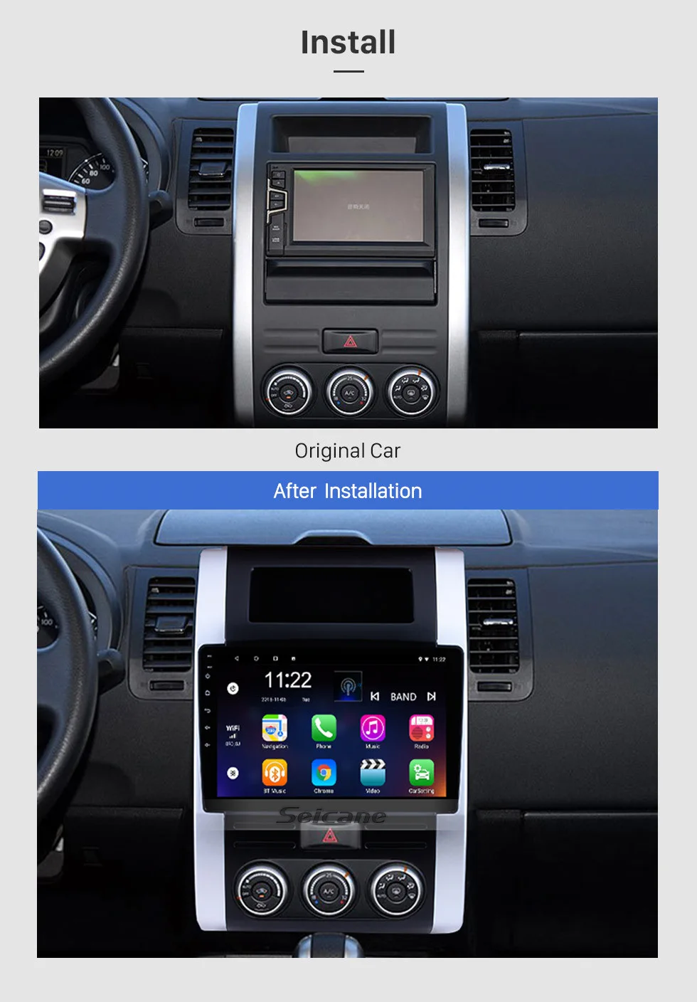 Sale Seicane 10.1 inch Android 7.1/8.1 Car Radio For 2008 2009 2010 2011 2012 NISSAN X-TRAIL Dongfeng MX6 2Din GPS Multimedia Player 2 Sale Seicane 10.1 inch Android 7.1/8.1 Car Radio For 2008 2009 2010 2011 2012 NISSAN X-TRAIL Dongfeng MX6 2Din GPS Multimedia Player 2