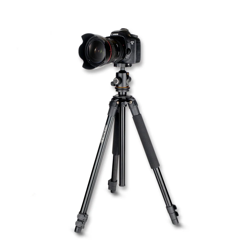 Портативный штатив QZSD Q360 Pro Трипод для цифровой зеркальной камеры Canon Nikon