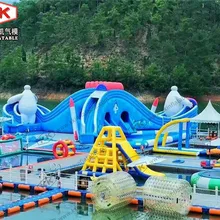 Супер надувной аквапарк, горячий надувной плавающий аквапарк проекты