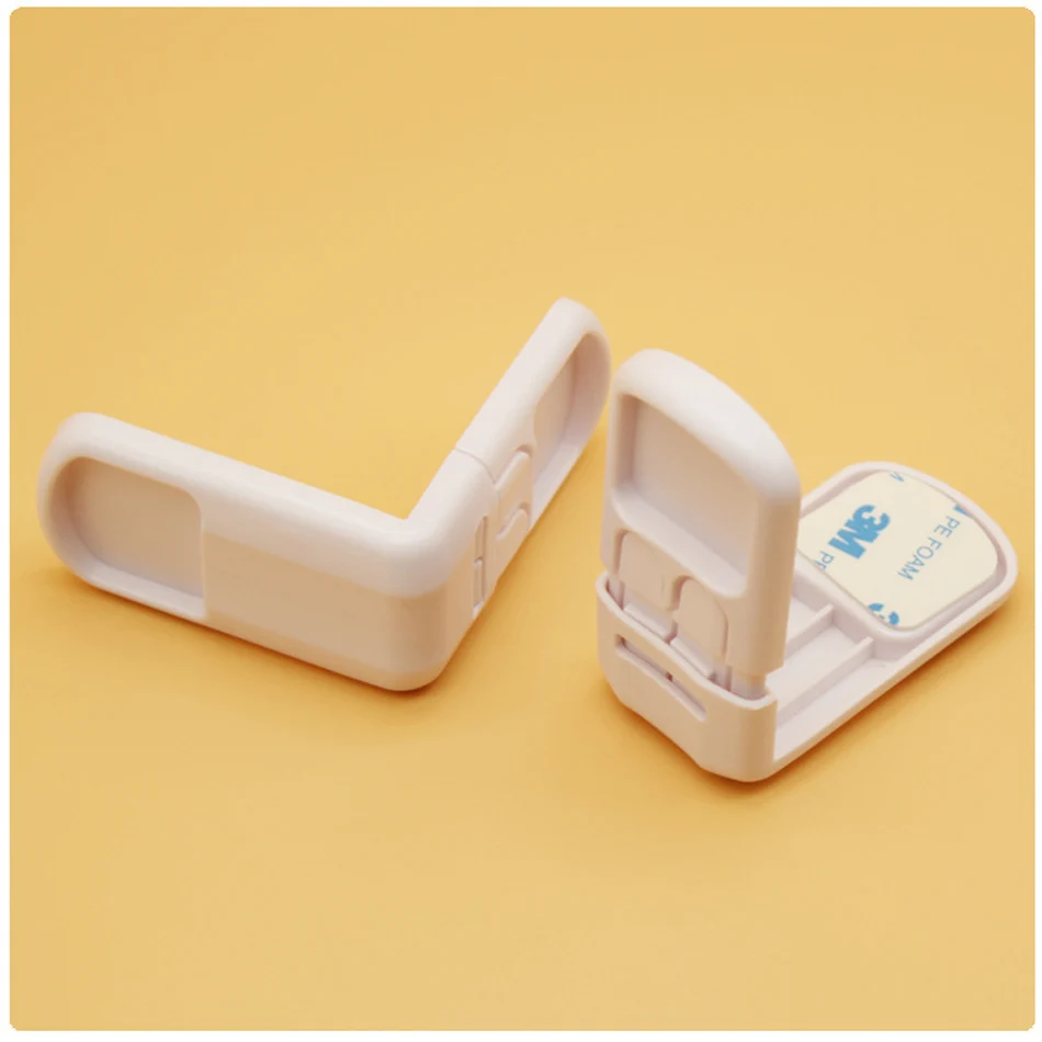 10pcs Infant Toddler Drawer Door Cabinet Cupboard Double Buckle Safety Lock Baby Kids Child Safety ABS Plastic Locks