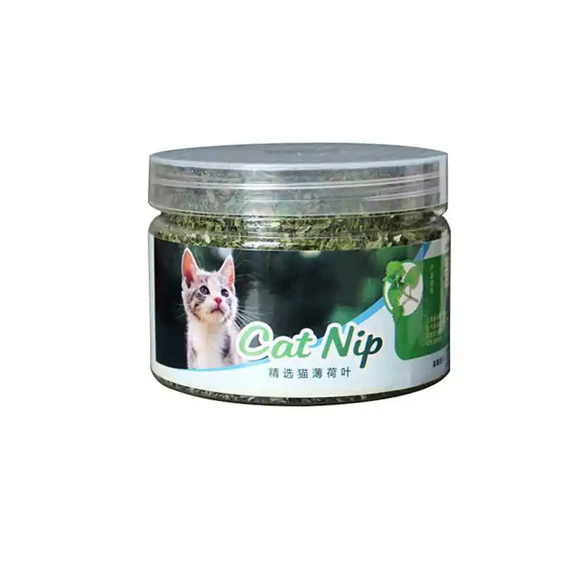 Премиум Catnip 10g, 20g, 30g, ментоловый аромат мята для кошки забавная игрушка для Кот котенок питомец - Цвет: 30g