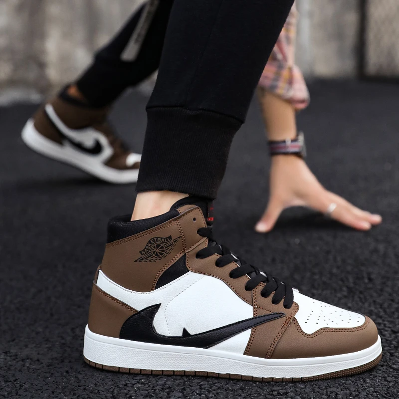 

Sneakers Men jordan High Basketball Shoes Comfortable Outdoor Training Sport Trainer Boots Tenis Air Shock Athletic Zapatillas