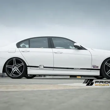 

For Mercedes Benz w203 w211 w204 w210 Audi A4 A6 A8 Q5 Auto Accessories Whole Body BeltLine Prior Sticker And Decal Car Styling