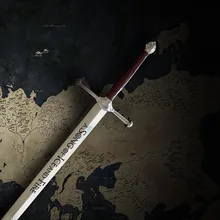 S5277 Игра престолов открывалка для писем миниатюрный ледяной меч Эддард Старк HBO гравировка 8"