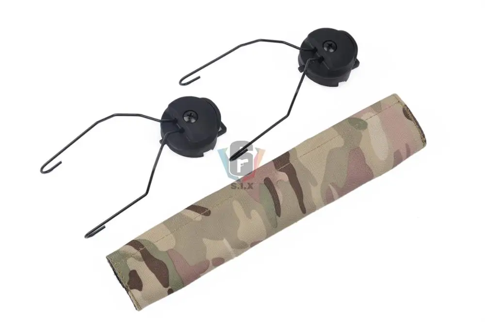 Fone de Ouvido Tático Softair Peltor Sordin Titular Militar Capacete Rápido Trilho Adaptador z Msa 3 Esporte e Lazer