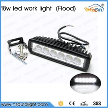 2 шт. черный корпус наводнение offroad 18 Вт LED off road работы лампы 18 Вт СВЕТОДИОДНЫЕ worklight лампы 12 В/24 В 18 Вт LED work light bar лампы