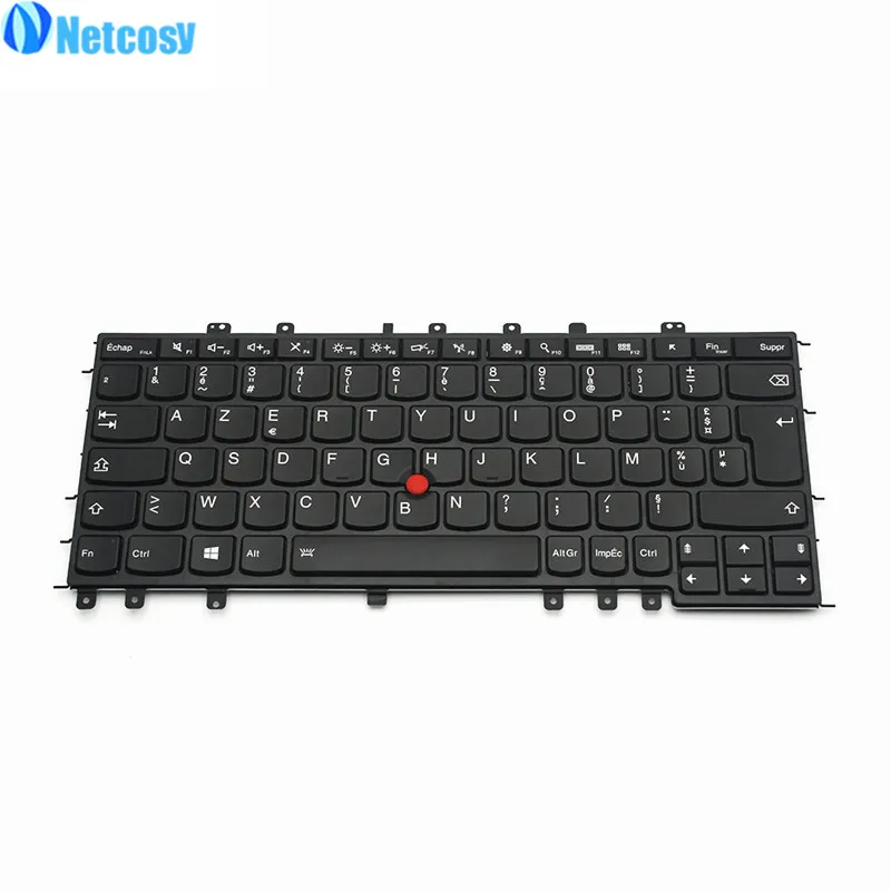 

Netcosy EU Replacement keyboard For IBM Lenovo Thinkpad Yoga S1 EU standard and French standard keyboard With Backlight