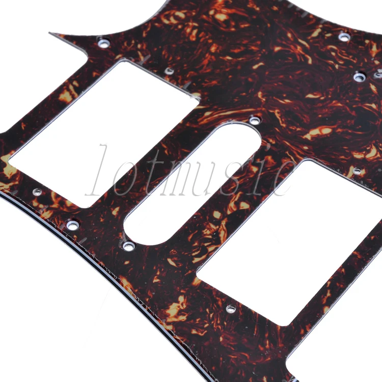 2 шт. темно коричневый корпус для гитары hshh Ibanez RG250 замена|guitar pickguard|tortoise shellhsh pickguard